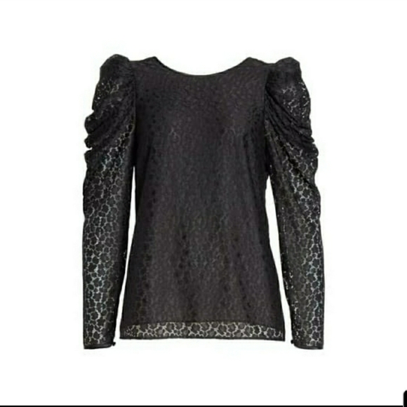 Kate Spade BNWT Flora Leopard Lace Blouse - Picture 1 of 7